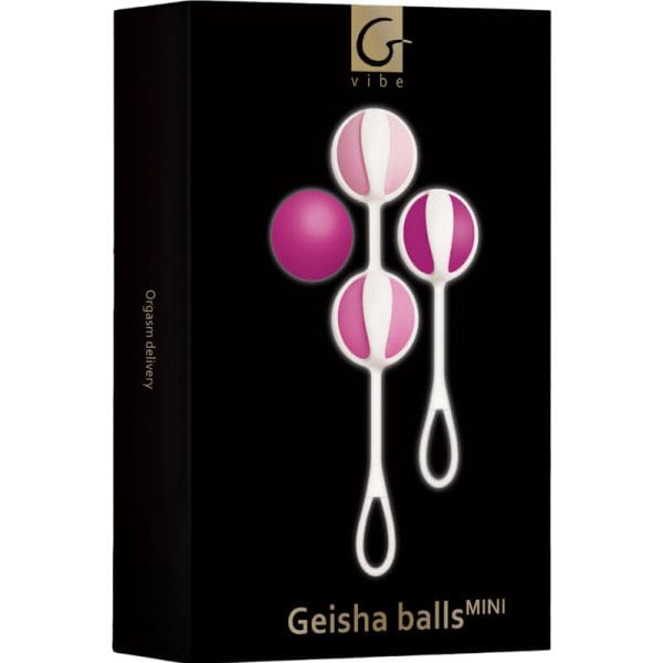 G-VIBE - SET 4 GEISHA BALLS MINI PURPLE 4